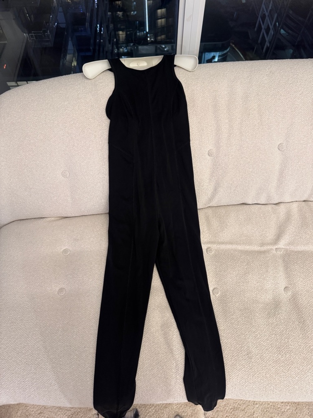 Zara Black Sleeveless Jumpsuit